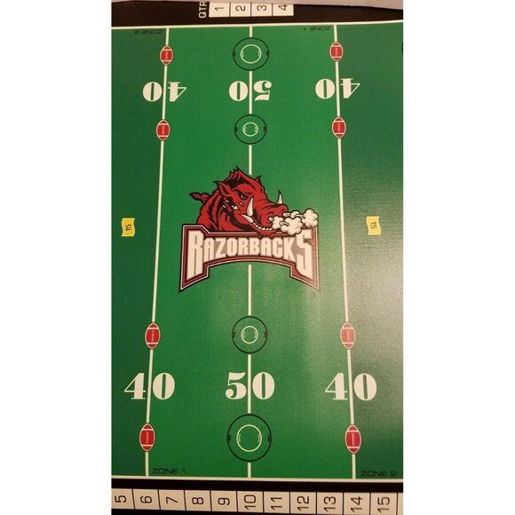 Zelosport Arkansas Razorbacks Collegiate Finger Football College University Game - Picture 5 of 5